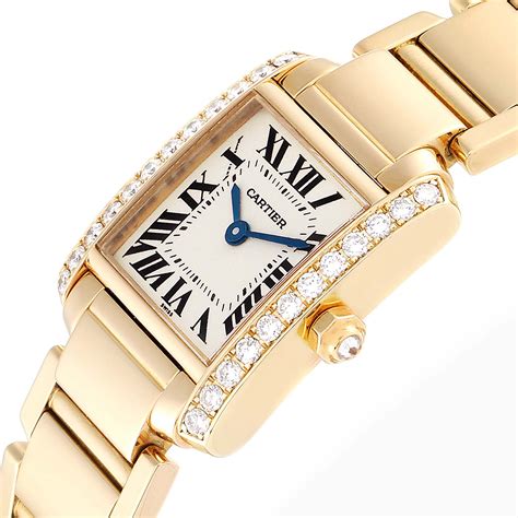 ladies cartier watch|ladies cartier watch with diamonds.